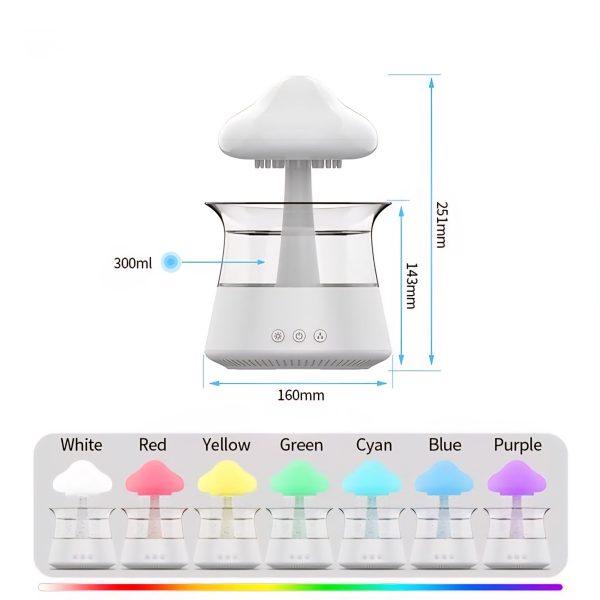چراغ خواب بخور سرد باران ساز قارچی